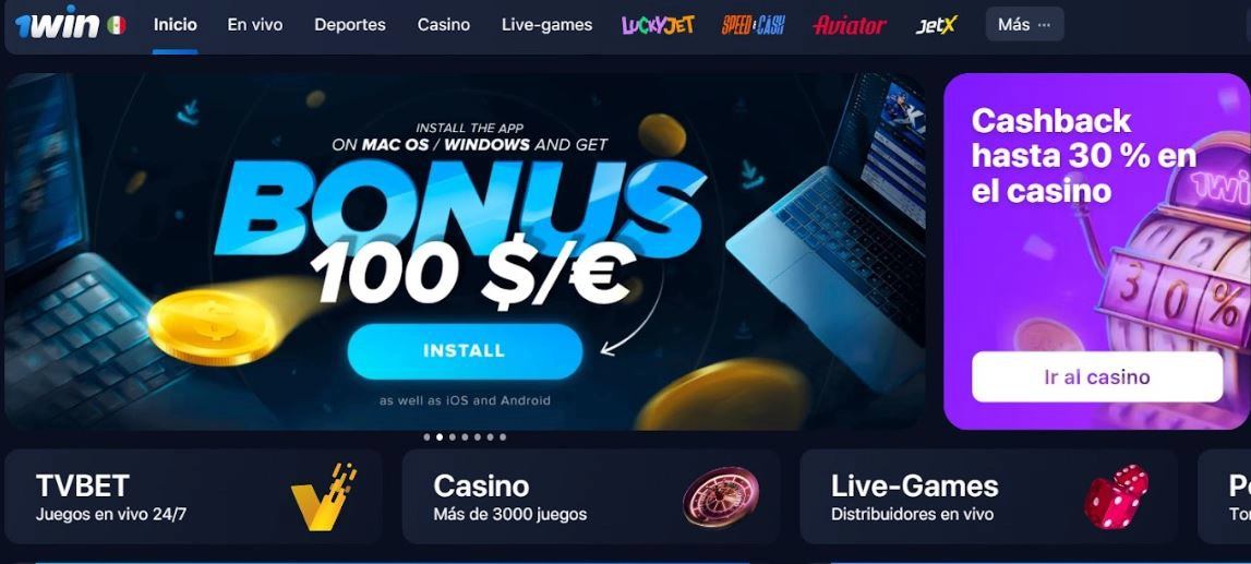 bitcoin casinos mexico 1win